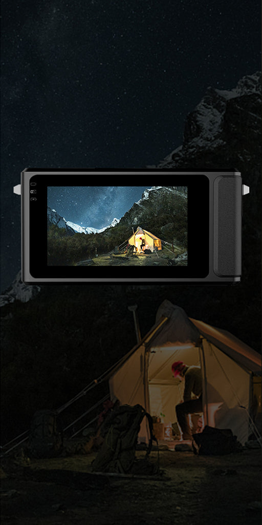 Record and share wonderful moments with Duovox Mate Night Vision in any lighting condition